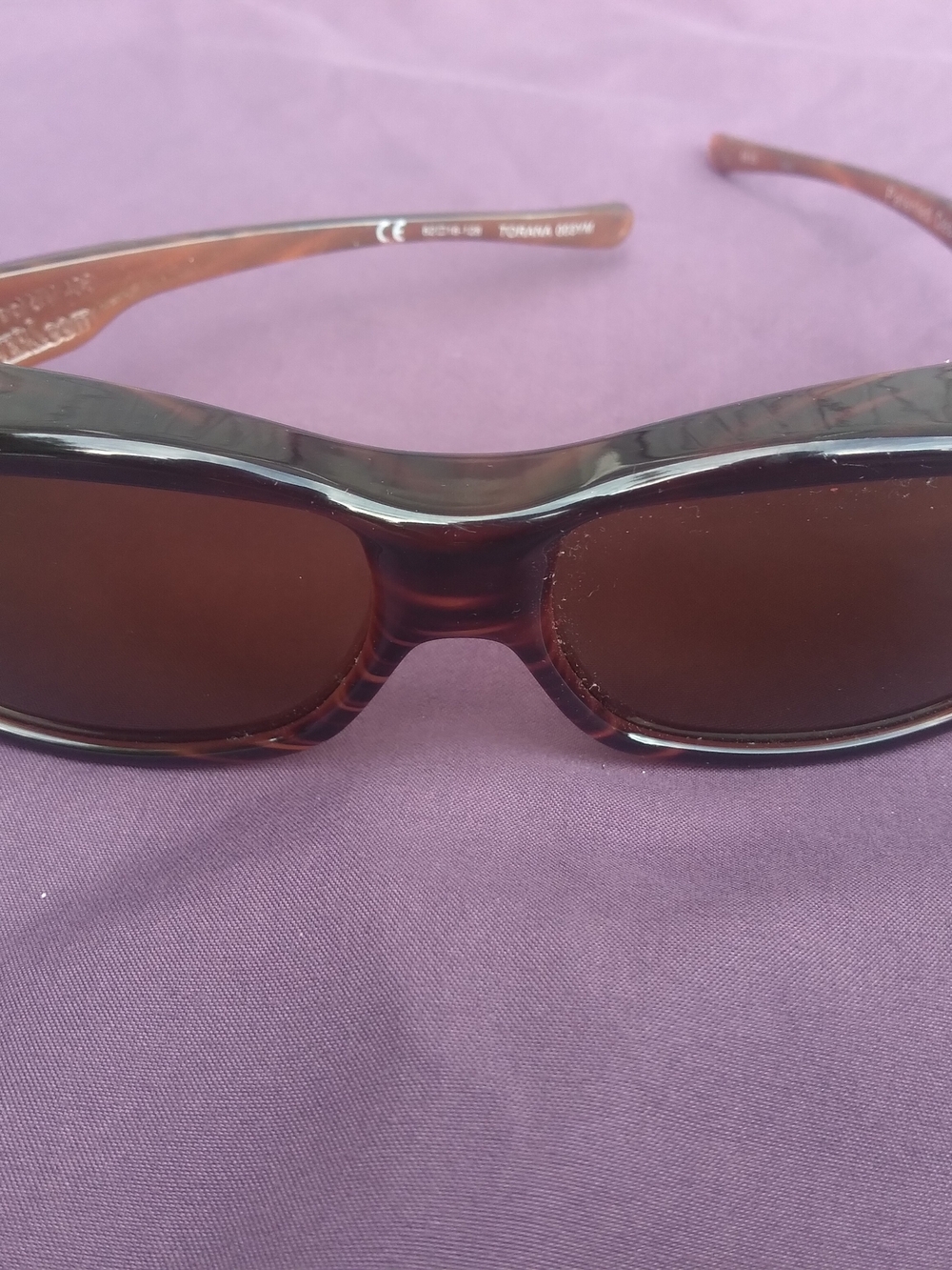 Jonthan Paul Women's Brown Narrow Rectangle Sunglasses - 90s Inspired